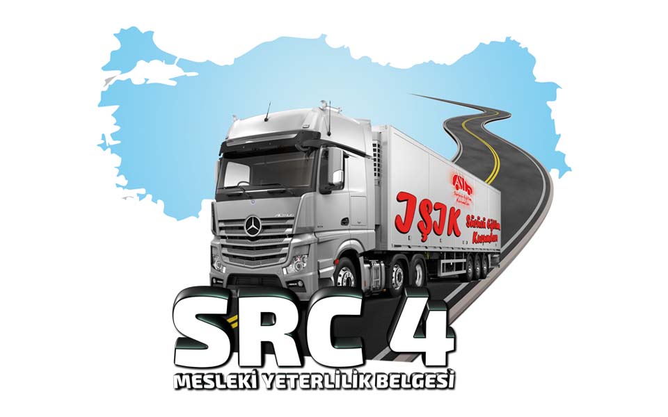 SRC 4Yurtiçi Eşya-Yük Taşıma Mesleki Yeterlilik Belgesi
